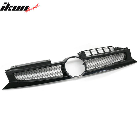 Fits 10-14 Volkswagen Golf/11-14 Jetta MK6 Front Bumper Hood Mesh Upper Grille