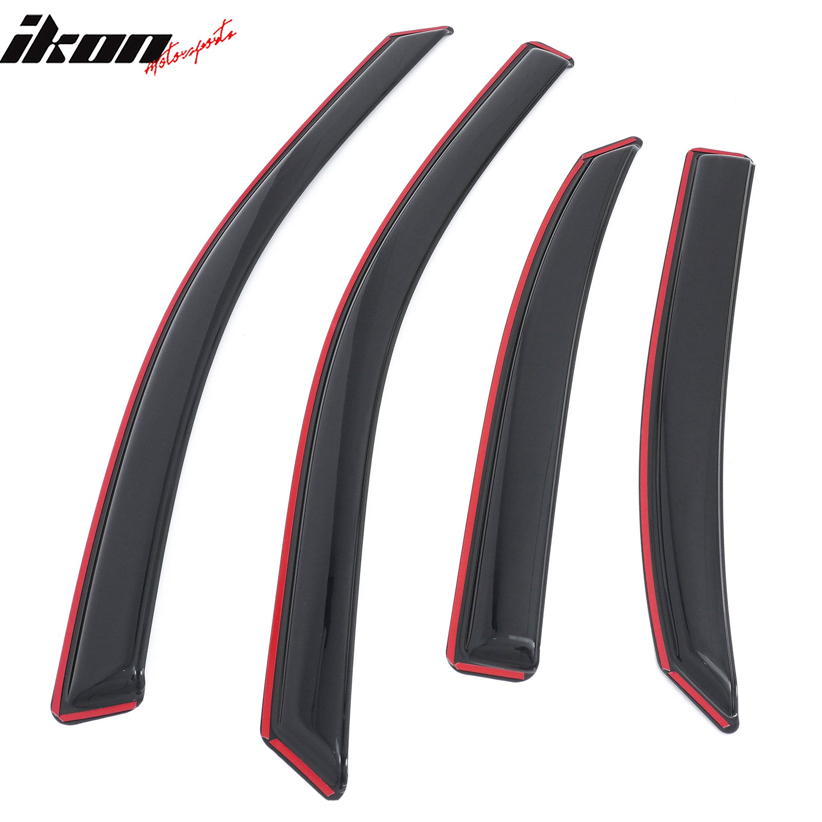 Fits 10-15 Lexus RX350/RX450h Window Visors In Channel Sun Rain Guard Deflector