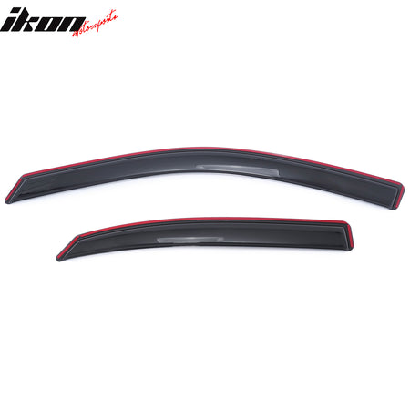 Fits 10-15 Lexus RX350/RX450h Window Visors In Channel Sun Rain Guard Deflector