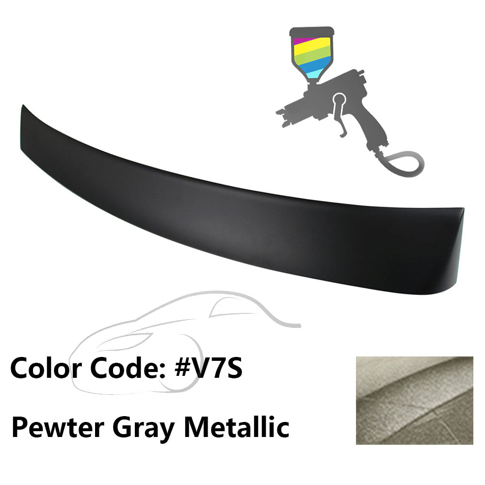 2010 - 2015 Hyundai Elantra OE Style Rear Roof Spoiler ABSPainted V7S Pewter Gray MetallicIkon Motorsports