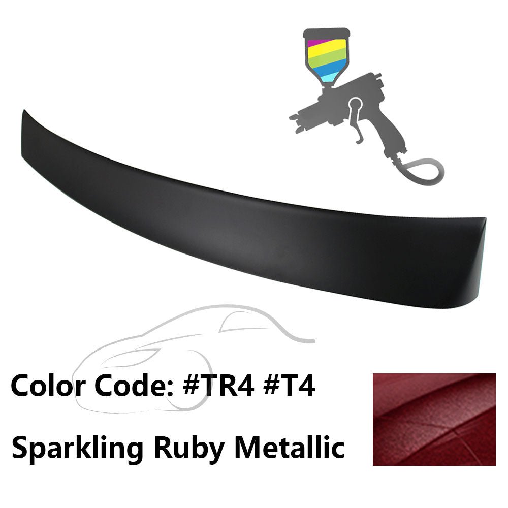 2010 - 2015 Hyundai Elantra OE Style Rear Roof Spoiler ABSPainted TR4 Sparkling Ruby MetallicIkon Motorsports