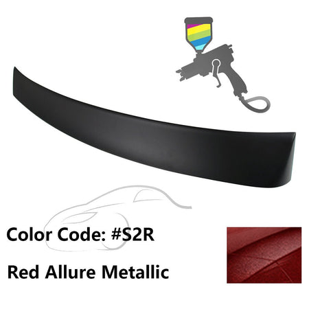 2010 - 2015 Hyundai Elantra OE Style Rear Roof Spoiler ABSPainted S2R Red Allure MetallicIkon Motorsports