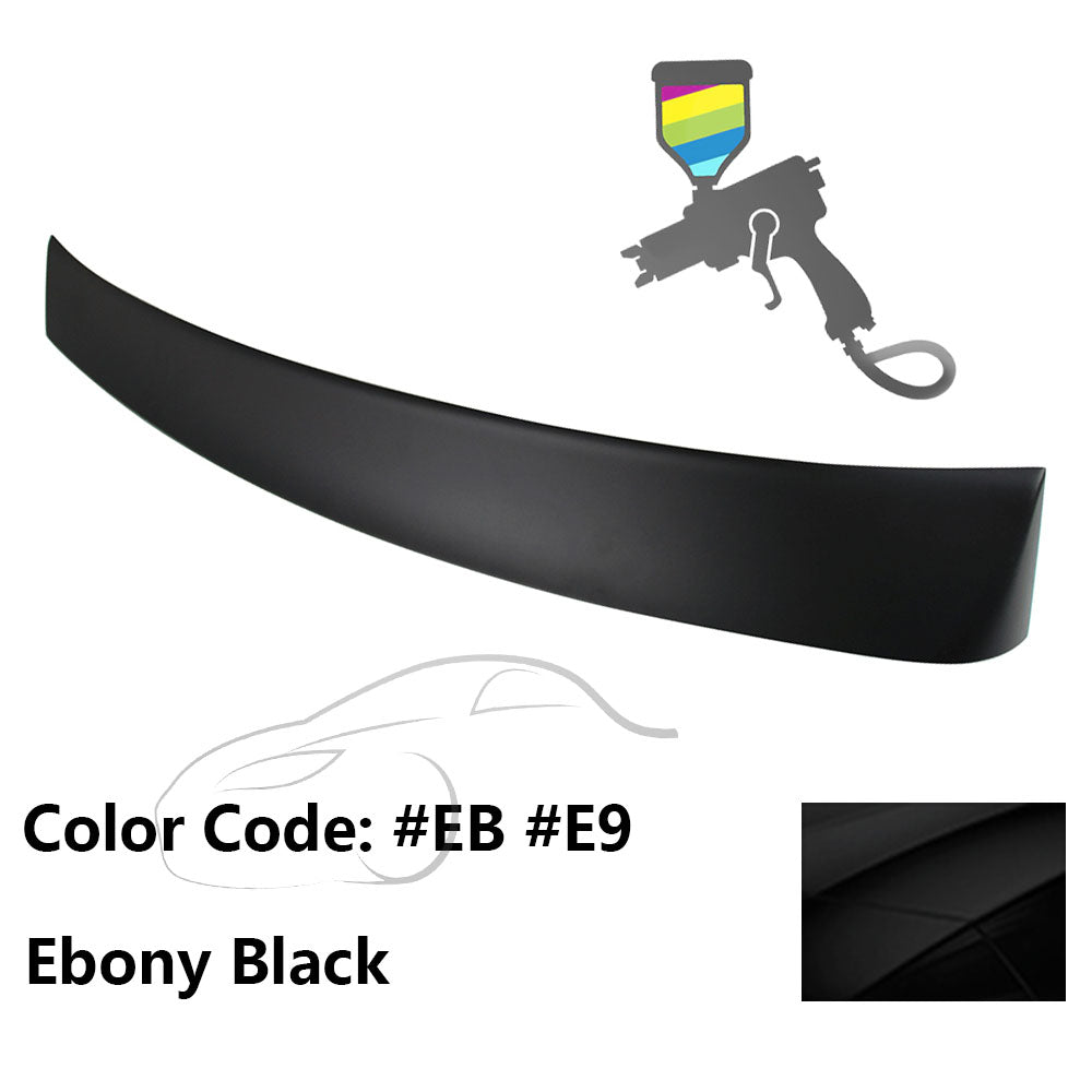 2010 - 2015 Hyundai Elantra OE Style Rear Roof Spoiler ABSPainted EB Ebony BlackIkon Motorsports