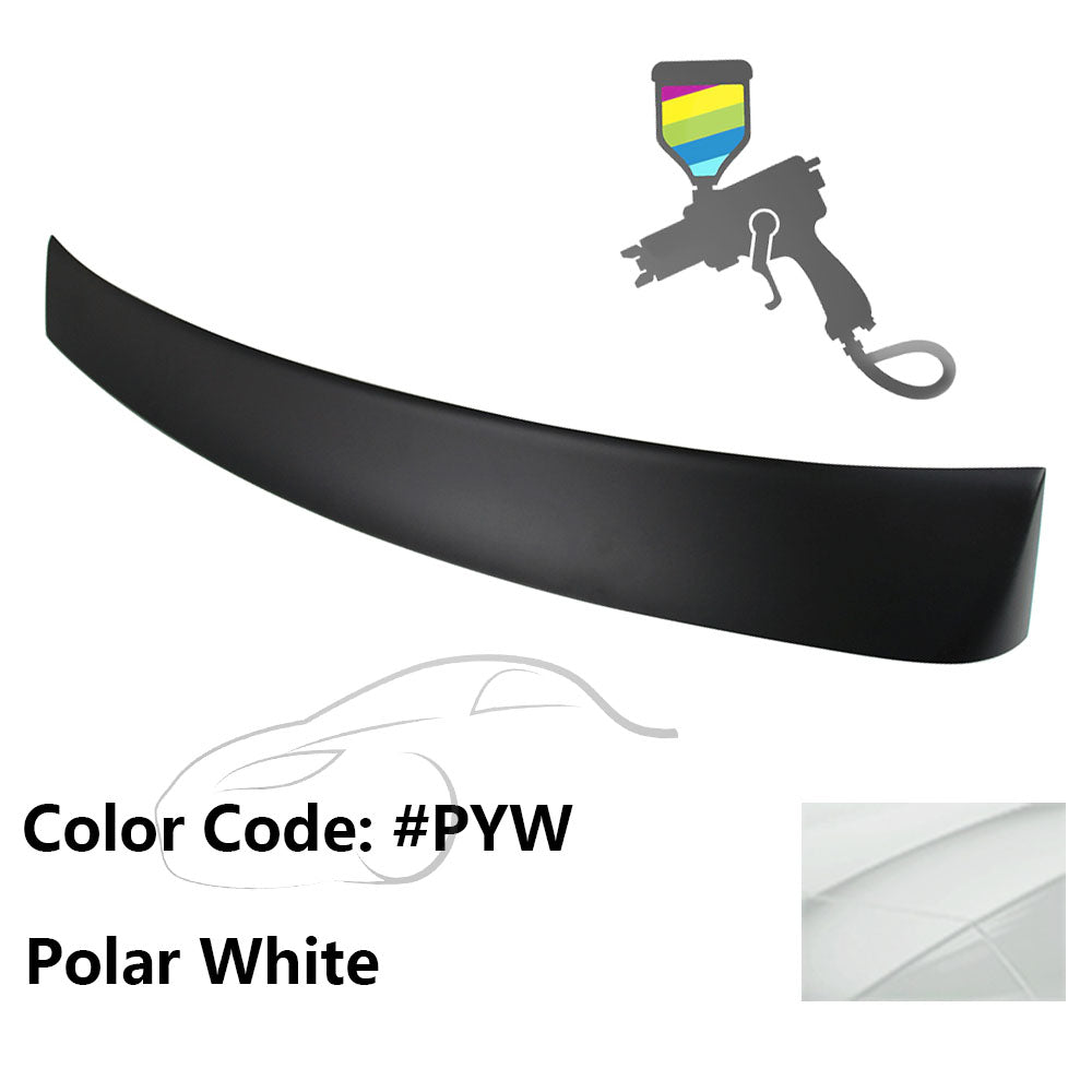 2010 - 2015 Hyundai Elantra OE Style Rear Roof Spoiler ABSPainted PYW Polar WhiteIkon Motorsports