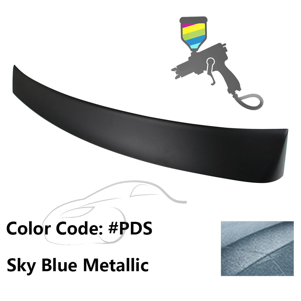 2010 - 2015 Hyundai Elantra OE Style Rear Roof Spoiler ABSPainted PDS Sky Blue MetallicIkon Motorsports