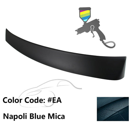 2010 - 2015 Hyundai Elantra OE Style Rear Roof Spoiler ABSPainted EA Napoli Blue MicaIkon Motorsports