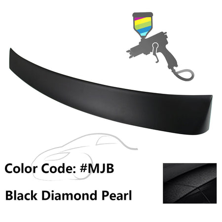 2010 - 2015 Hyundai Elantra OE Style Rear Roof Spoiler ABSPainted MJB Black Diamond PearlIkon Motorsports