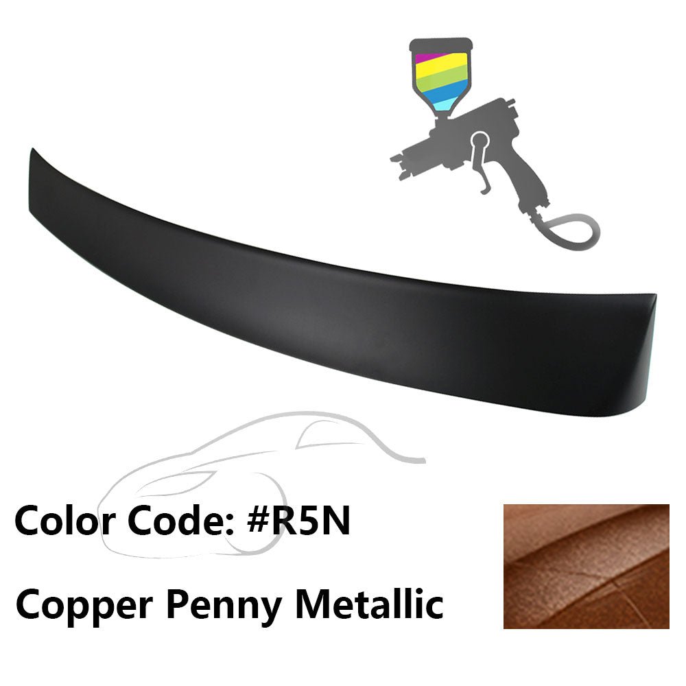 2010 - 2015 Hyundai Elantra OE Style Rear Roof Spoiler ABSPainted R5N Copper Penny MetallicIkon Motorsports