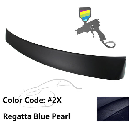 2010 - 2015 Hyundai Elantra OE Style Rear Roof Spoiler ABSPainted 2X Regatta Blue PearlIkon Motorsports