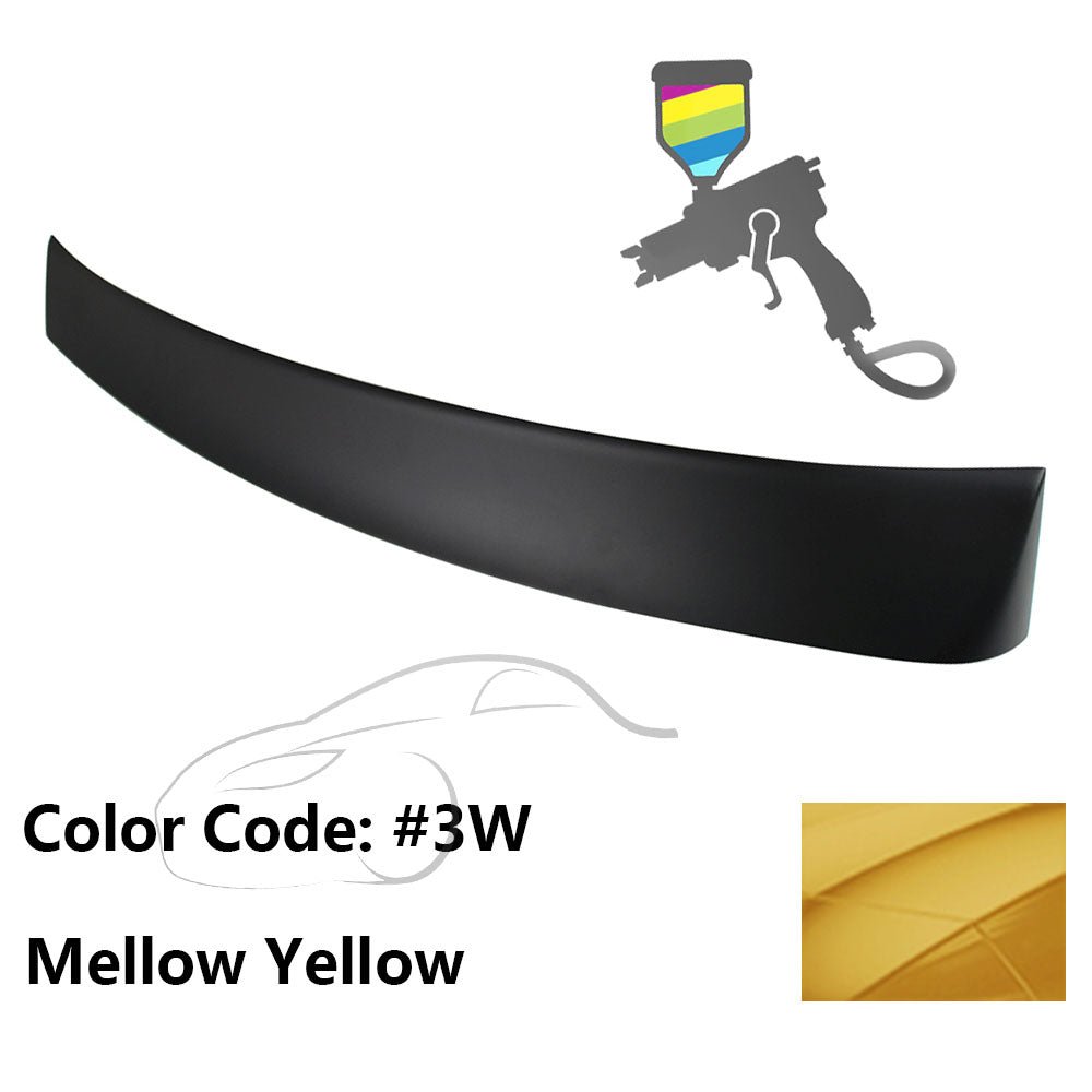 2010 - 2015 Hyundai Elantra OE Style Rear Roof Spoiler ABSPainted 3W Mellow YellowIkon Motorsports