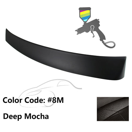 2010 - 2015 Hyundai Elantra OE Style Rear Roof Spoiler ABSPainted 8M Deep MochaIkon Motorsports