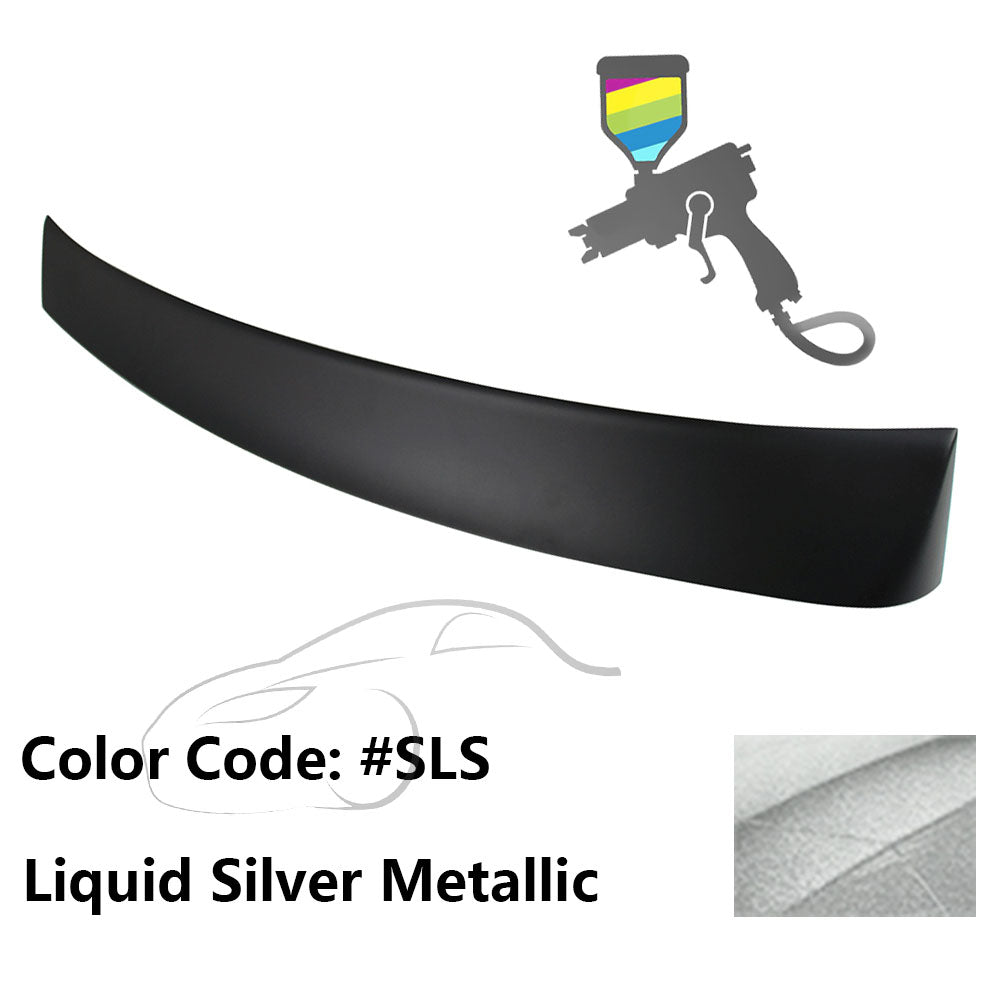 2010 - 2015 Hyundai Elantra OE Style Rear Roof Spoiler ABSPainted SLS Liquid Silver MetallicIkon Motorsports