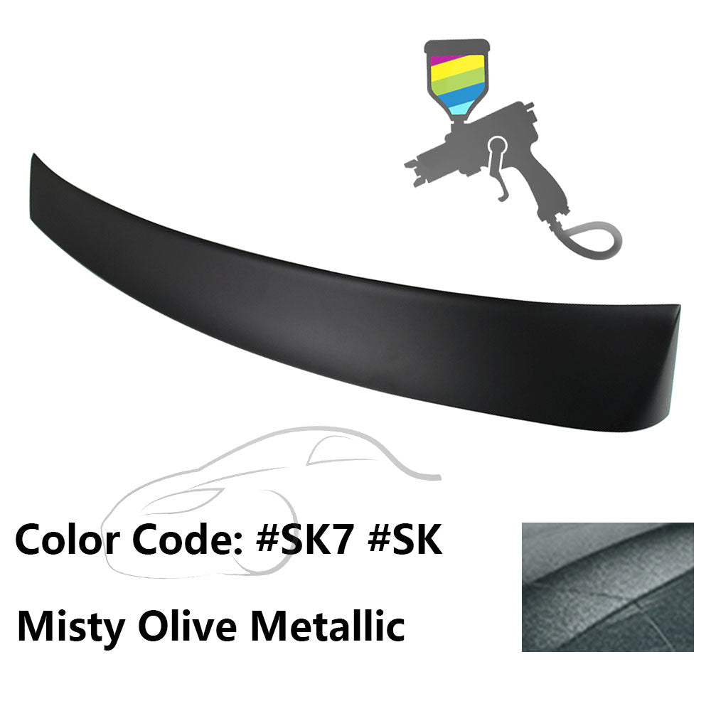 2010 - 2015 Hyundai Elantra OE Style Rear Roof Spoiler ABSPainted SK7 Misty Olive MetallicIkon Motorsports
