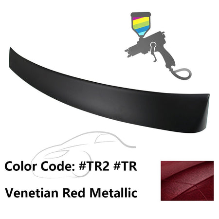 2010 - 2015 Hyundai Elantra OE Style Rear Roof Spoiler ABSPainted TR2 Venetian Red MetallicIkon Motorsports