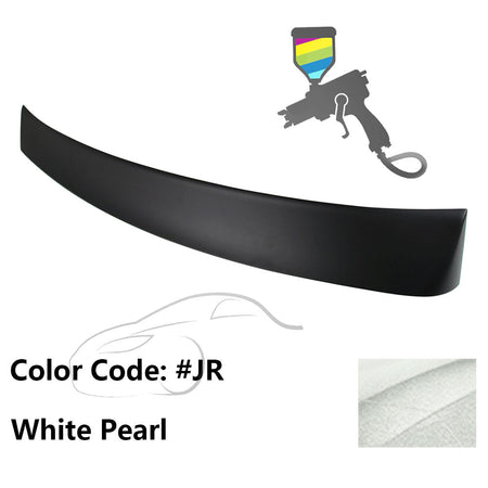2010 - 2015 Hyundai Elantra OE Style Rear Roof Spoiler ABSPainted JR White PearlIkon Motorsports