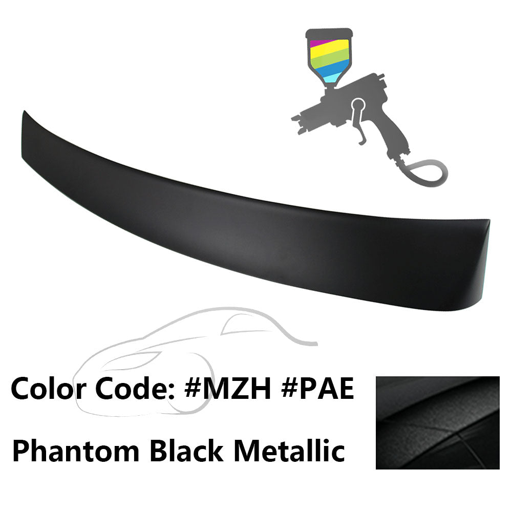 2010 - 2015 Hyundai Elantra OE Style Rear Roof Spoiler ABSPainted MZH Phantom Black MetallicIkon Motorsports