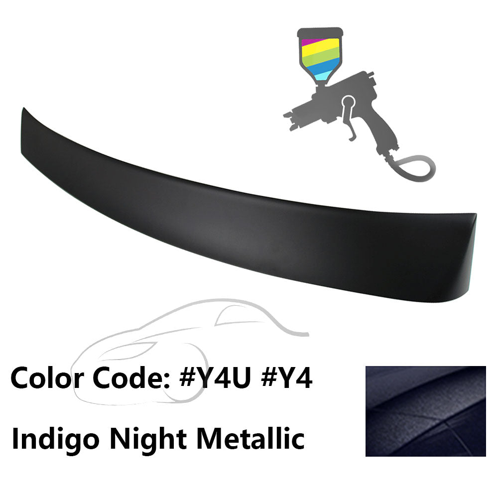 2010 - 2015 Hyundai Elantra OE Style Rear Roof Spoiler ABSPainted Y4U Indigo Night MetallicIkon Motorsports