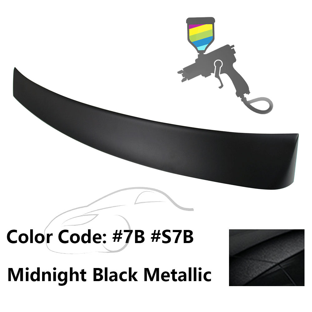 2010 - 2015 Hyundai Elantra OE Style Rear Roof Spoiler ABSPainted 7B, S7B Midnight Black MetallicIkon Motorsports