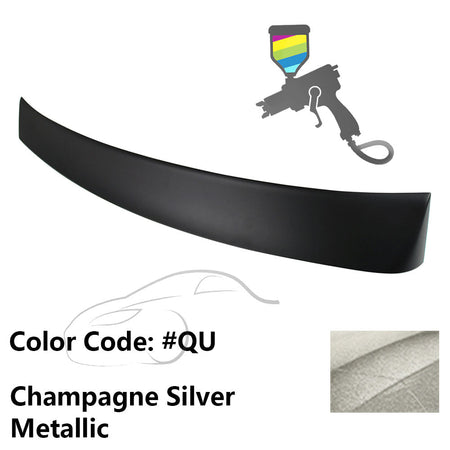 2010 - 2015 Hyundai Elantra OE Style Rear Roof Spoiler ABSPainted QU Champagne Silver MetallicIkon Motorsports