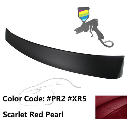 2010 - 2015 Hyundai Elantra OE Style Rear Roof Spoiler ABSPainted PR2 Scarlet Red PearlIkon Motorsports
