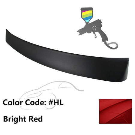 2010 - 2015 Hyundai Elantra OE Style Rear Roof Spoiler ABSPainted HL Bright RedIkon Motorsports
