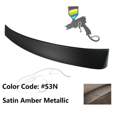 2010 - 2015 Hyundai Elantra OE Style Rear Roof Spoiler ABSPainted S3N Satin Amber MetallicIkon Motorsports