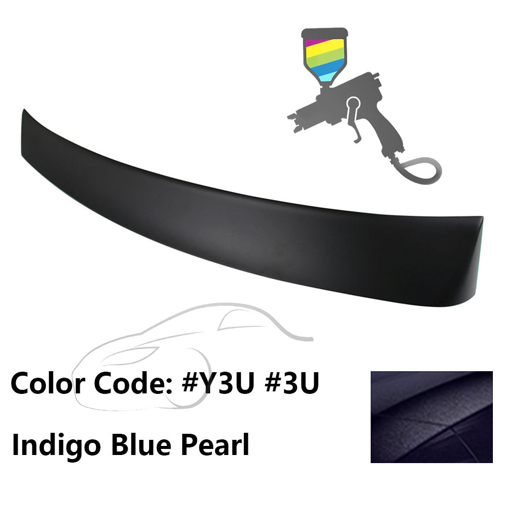 2010 - 2015 Hyundai Elantra OE Style Rear Roof Spoiler ABSPainted Y3U Indigo Blue PearlIkon Motorsports