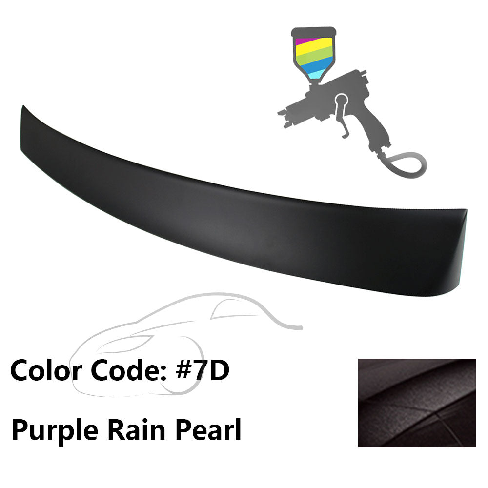 2010 - 2015 Hyundai Elantra OE Style Rear Roof Spoiler ABSPainted 7D Purple Rain PearlIkon Motorsports