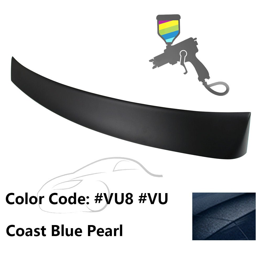 2010 - 2015 Hyundai Elantra OE Style Rear Roof Spoiler ABSPainted VU8 Coast Blue PearlIkon Motorsports