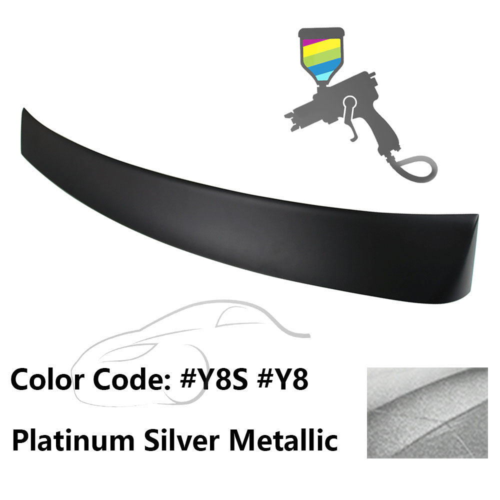2010 - 2015 Hyundai Elantra OE Style Rear Roof Spoiler ABSPainted Y8S Platinum Silver MetallicIkon Motorsports
