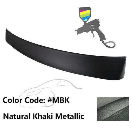 2010 - 2015 Hyundai Elantra OE Style Rear Roof Spoiler ABSPainted MBK Natural Khaki MetallicIkon Motorsports