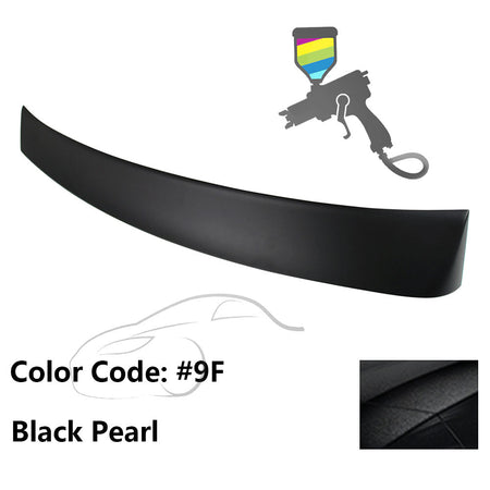 2010 - 2015 Hyundai Elantra OE Style Rear Roof Spoiler ABSPainted 9F Black PearlIkon Motorsports