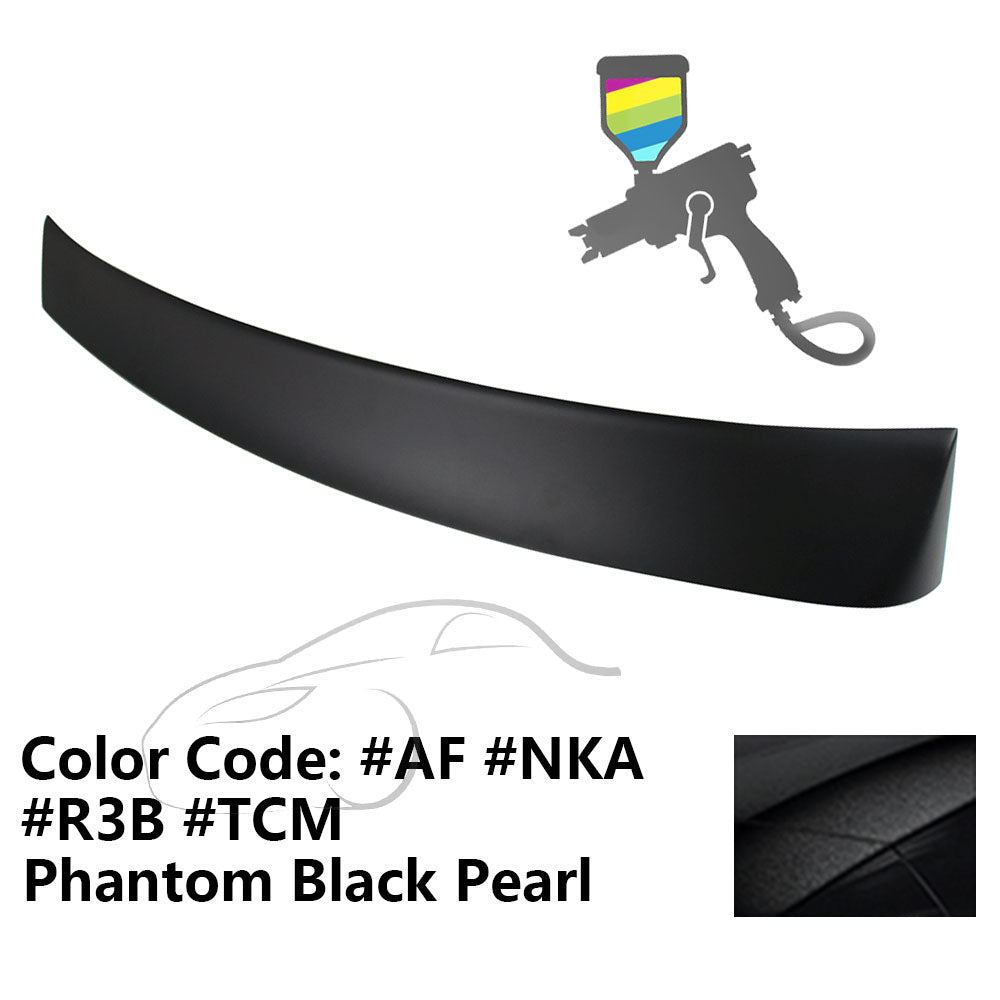 2010 - 2015 Hyundai Elantra OE Style Rear Roof Spoiler ABSPainted AF Phantom Black PearlIkon Motorsports