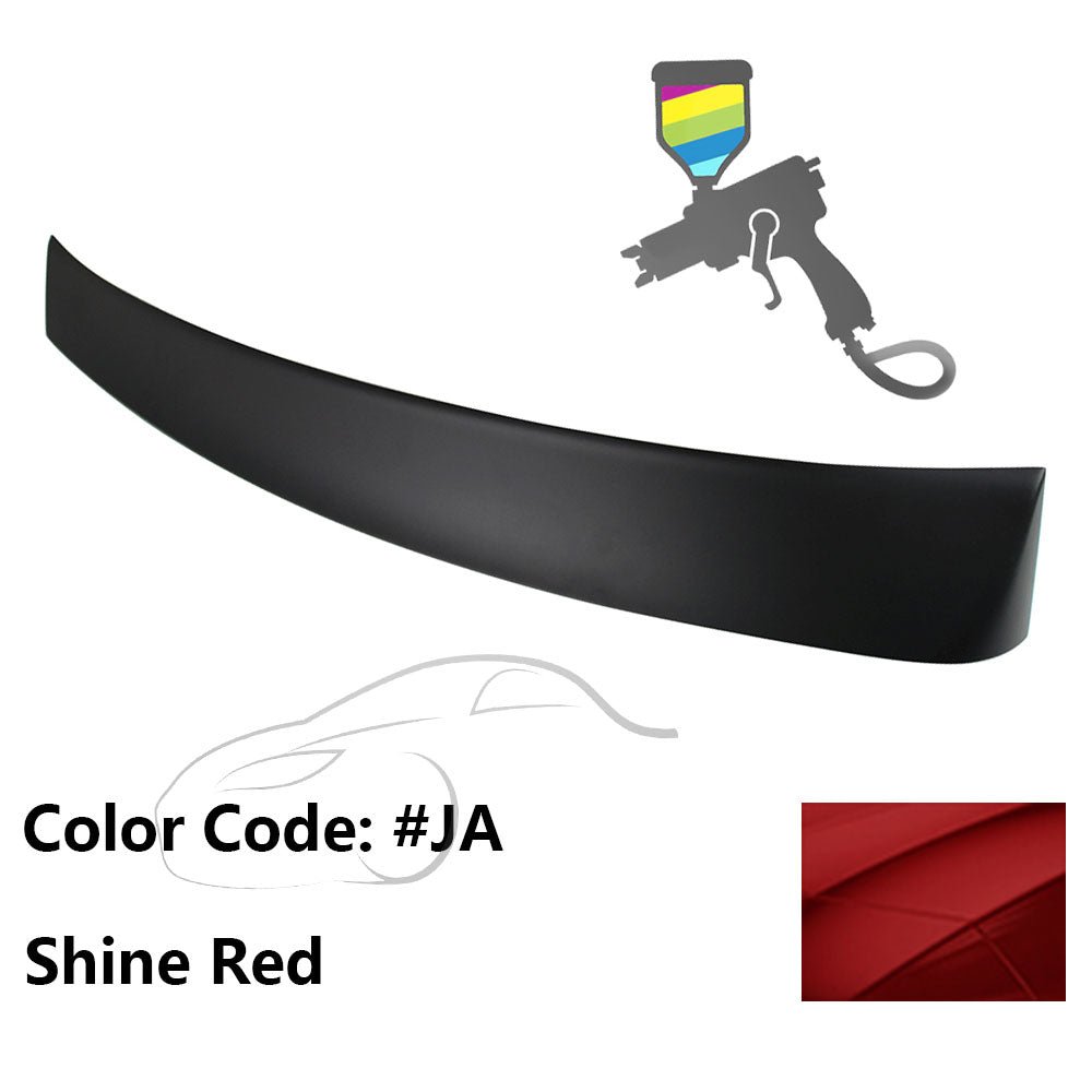 2010 - 2015 Hyundai Elantra OE Style Rear Roof Spoiler ABSPainted JA Shine RedIkon Motorsports