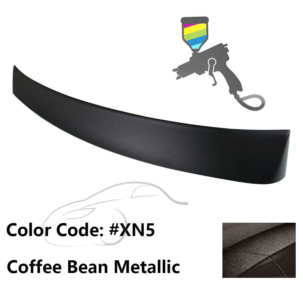 2010 - 2015 Hyundai Elantra OE Style Rear Roof Spoiler ABSPainted XN5 Coffee Bean MetallicIkon Motorsports
