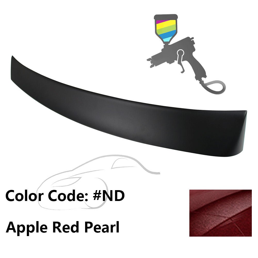 2010 - 2015 Hyundai Elantra OE Style Rear Roof Spoiler ABSPainted ND Apple Red PearlIkon Motorsports