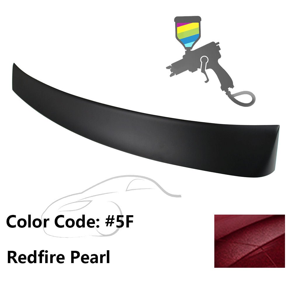 2010 - 2015 Hyundai Elantra OE Style Rear Roof Spoiler ABSPainted 5F Redfire PearlIkon Motorsports