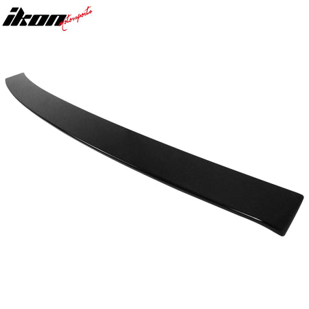 Fits 10-16 Benz W212 Sedan AMG Trunk Spoiler + OE Roof Wing Painted #040 Black