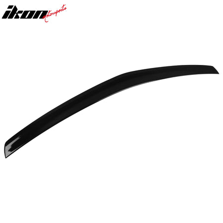 Fits 10-16 Benz W212 Sedan AMG Trunk Spoiler + OE Roof Wing Painted #040 Black