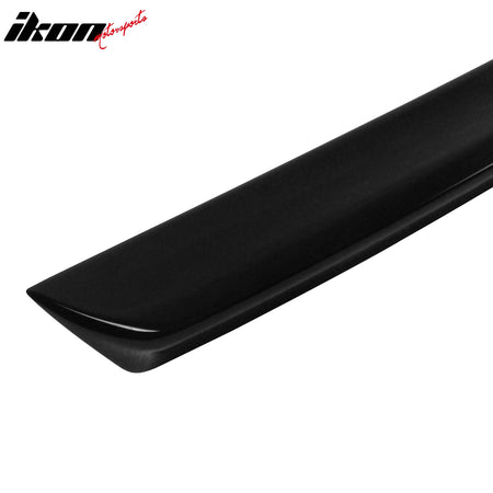 Fits 10-16 Benz W212 Sedan AMG Trunk Spoiler + OE Roof Wing Painted #040 Black
