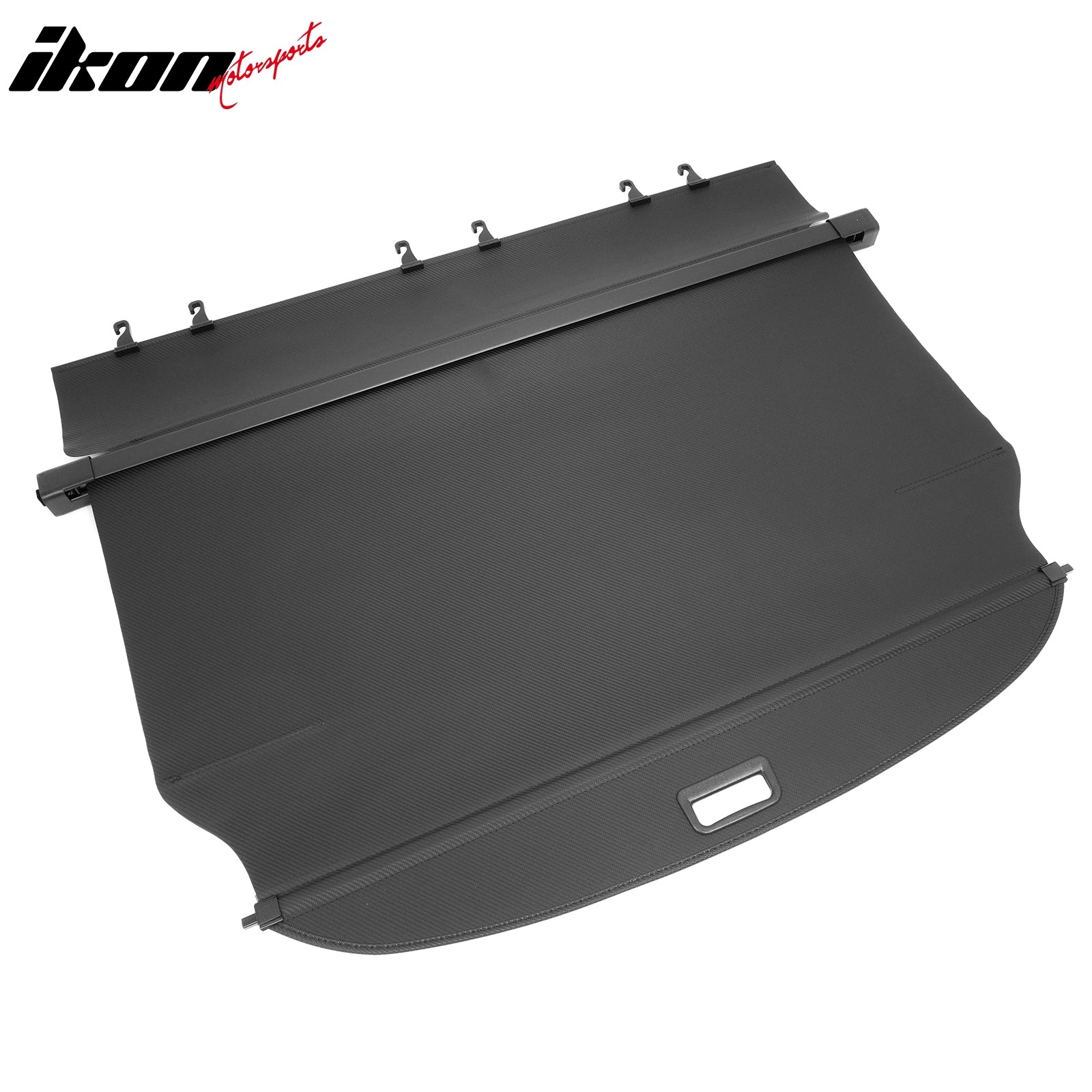 Fits 10-17 Chevy Equinox Terrain Carbon Fiber Texture Cargo Cover + 3D Trunk Mat