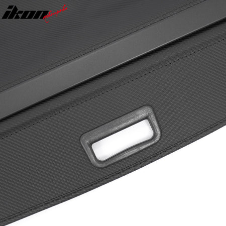 Fits 10-17 Chevy Equinox Terrain Carbon Fiber Texture Cargo Cover + 3D Trunk Mat