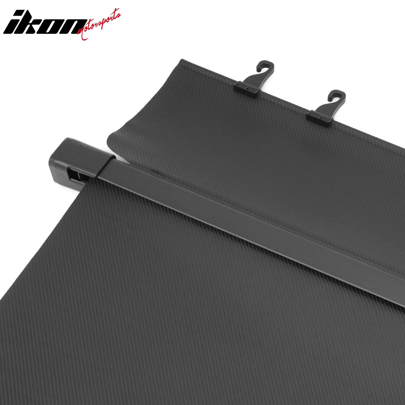 Fits 10-17 Chevy Equinox Terrain Carbon Fiber Texture Cargo Cover + 3D Trunk Mat