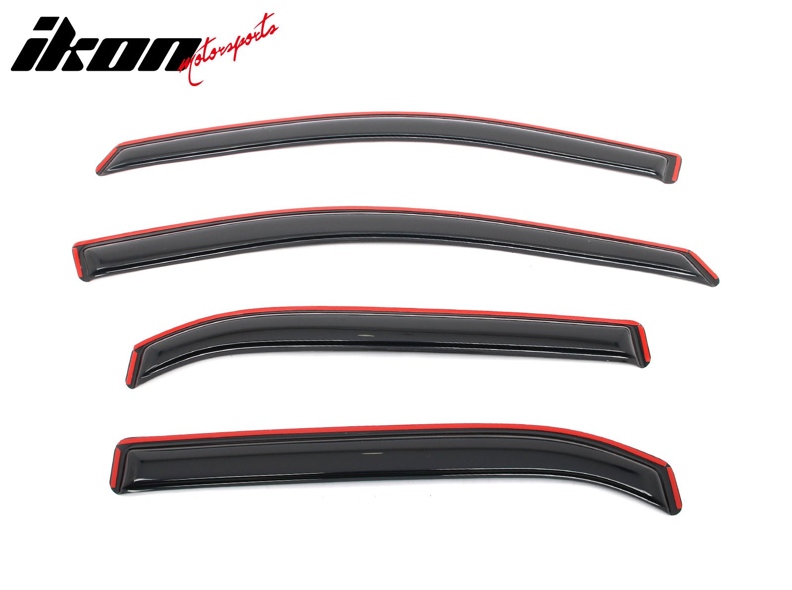 Fits 10-17 Chevrolet Equinox Window Visors Vent Rain Guards Deflector In-Channel