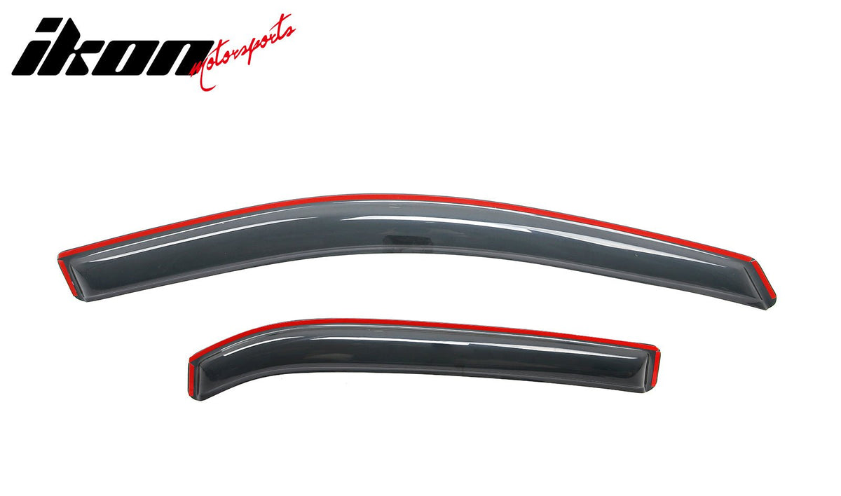 Fits 10-17 Chevrolet Equinox Window Visors Vent Rain Guards Deflector In-Channel