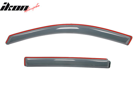 Fits 10-17 GMC Terrain Window Visors Acrylic In-Channel Rain Wind Shade 4PCS Set