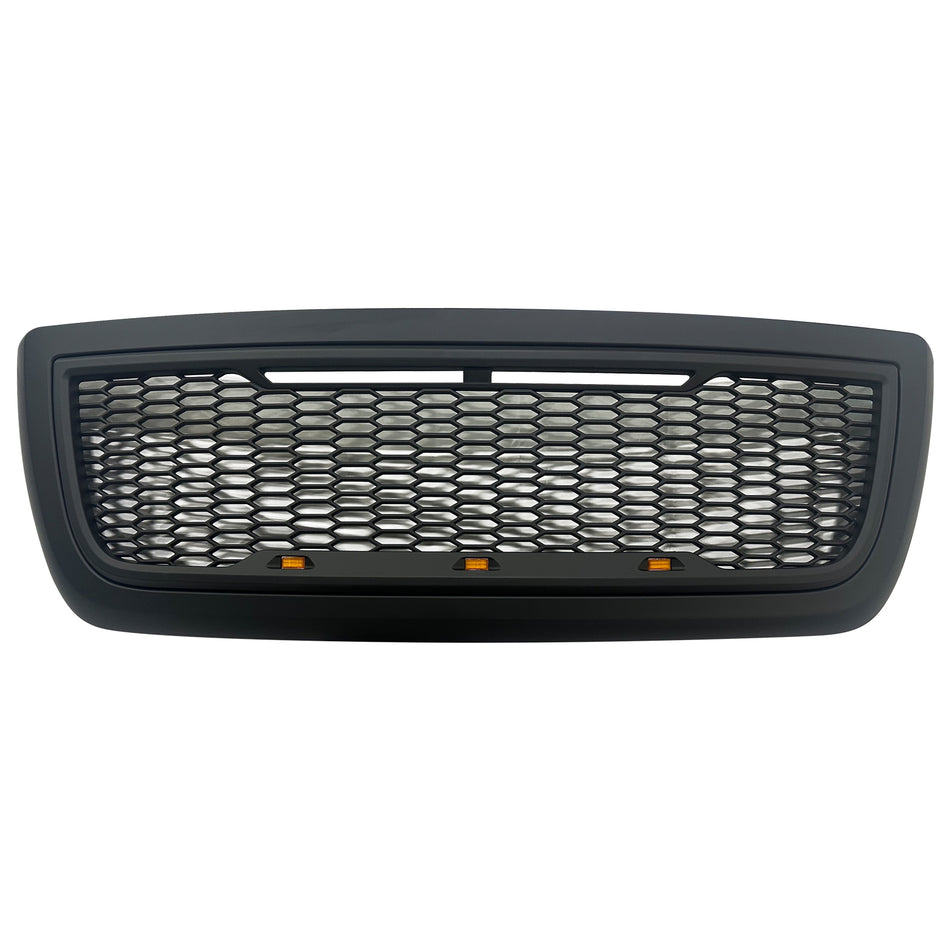2010-2018 Ram 2500 Raptor Inspired Style Grille Matte Black w/ LED