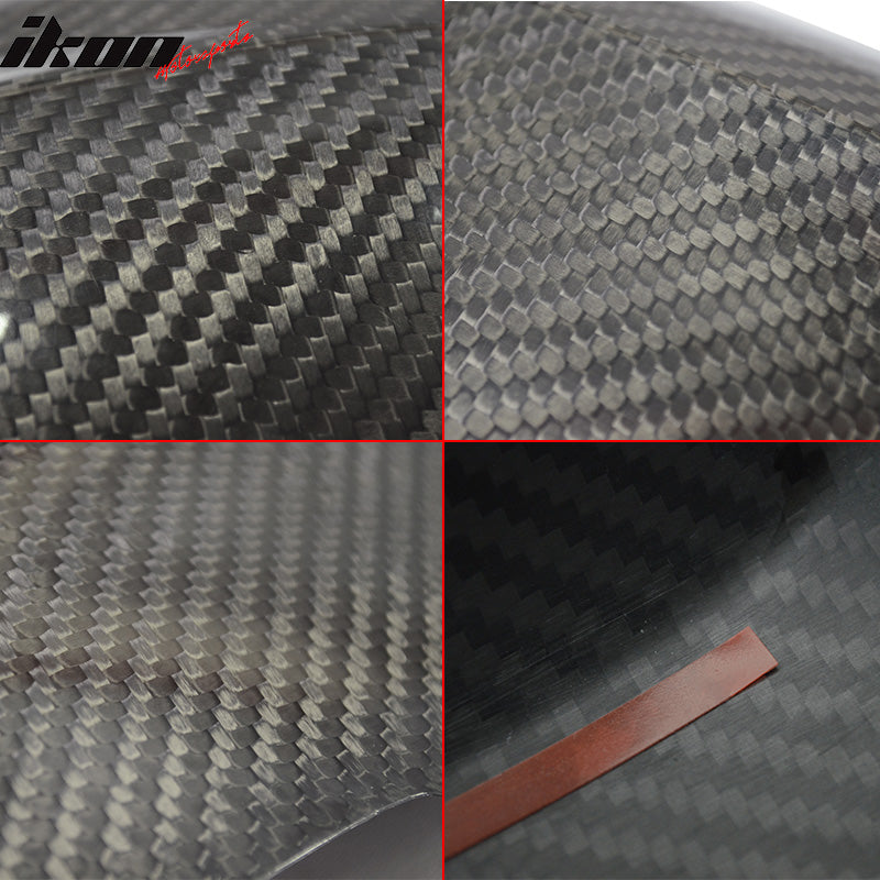 2012-2019 BMW 3 Series F30 F31 F34 Side Mirror Cover Caps Carbon Fiber 2012-2019 BMW 3 Series F30 F31 F34 Side Mirror Cover Caps Carbon Fiber