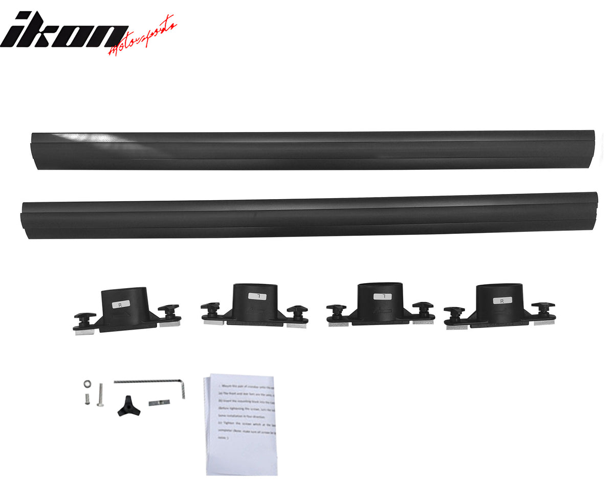 Fits 10-24 Toyota 4Runner Aluminum Top Roof Rack Rail Luggage Carrier Cross Bar