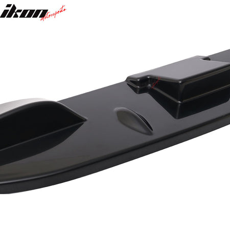 Fits 11-12 Honda CRZ A Type Front Bumper Lip Spoiler Unpainted Black ABS